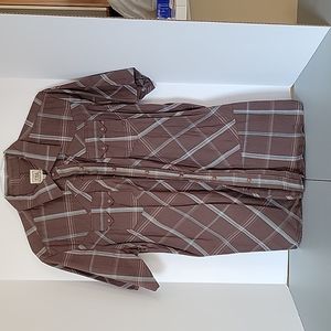 Circa 2006 fox racing Western style short sleeve button down with snaps